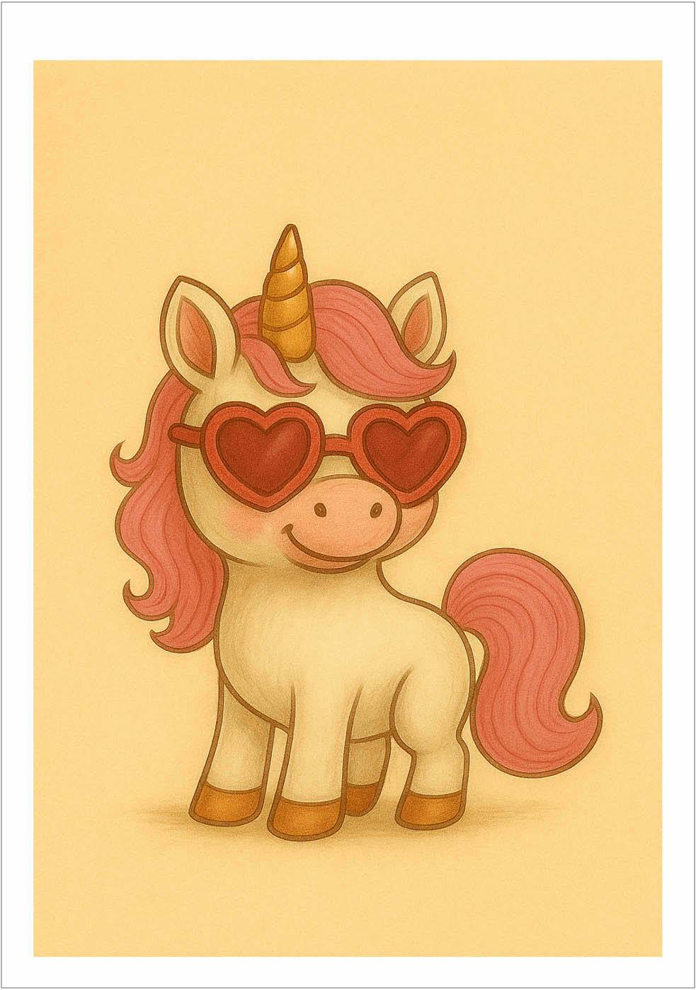 Pre-school to Prep 'Vintage Unicorns' Calendar