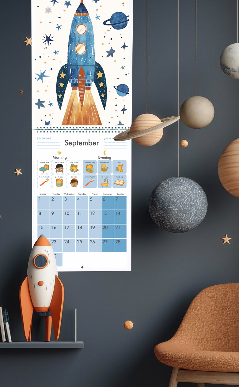 Early Primary 'Outta Space' Calendar PRE-ORDERS
